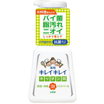 Lion "KireiKirei" Кухонное антибактериальное мыло-пенка для рук, с маслом цитрусовых, 230 мл. (фото, вид 1)