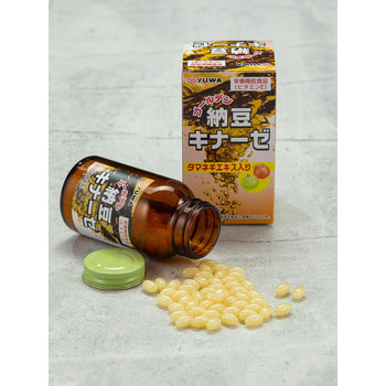 Yuwa "Золотой Натто" Биологически активная добавка к пище, 420 мг., 150 капсул. (фото, вид 3)