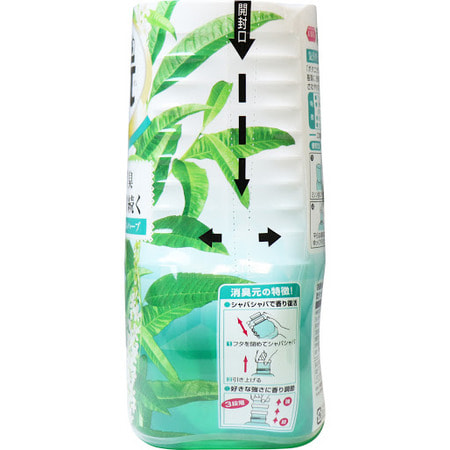 Kobayashi "Shoshugen Fairy Botanical Herbs" Жидкий дезодорант для комнаты "Ботаника", с ароматом вербены, мускуса и цитрусовых, 400 мл. (фото, вид 3)