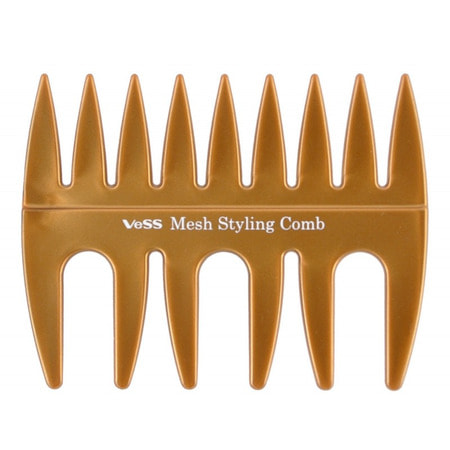 Vess "Mesh Styling Comb" Гребень с широкими зубчиками для укладки волос. (фото, вид 1)