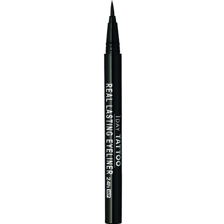 K-Palette "Real Lasting Eyeliner 24H Wp Black" Влагостойкая жидкая подводка для глаз 24 часа, цвет насыщенный черный. (фото, вид 2)