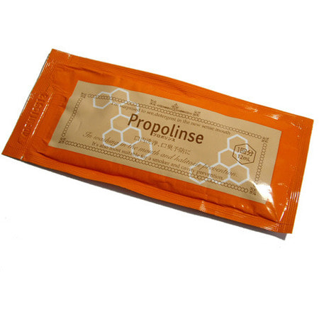 Pieras "Propolinse Handy Pouch 6P" Ополаскиватель для полости рта, с индикацией загрязнения, с прополисом, карманная упаковка, 6 саше по 12 мл. (фото, вид 2)