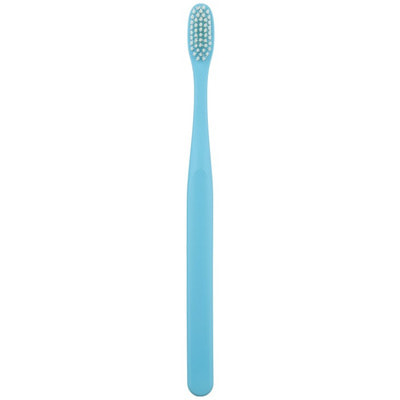 Dental Care "Nano Silver Pectrum Toothbrush" Зубная щетка c наночастицами серебра и сверхтонкой двойной щетиной, средней жесткости и мягкой, цвет: нежно-голубой, 1 шт. (фото, вид 2)