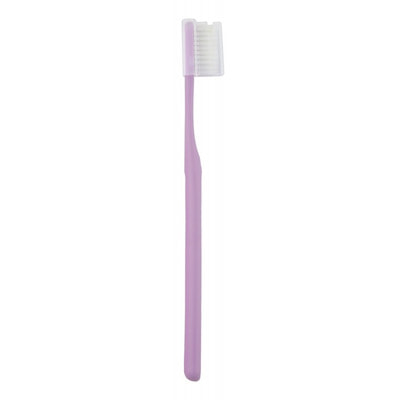 Dental Care "Nano Silver Pectrum Toothbrush" Зубная щетка c наночастицами серебра и сверхтонкой двойной щетиной, средней жесткости и мягкой, цвет: светло-фиолетовый, 1 шт. (фото, вид 1)