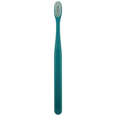 Dental Care "Nano Silver Pectrum Toothbrush" Зубная щетка c наночастицами серебра и сверхтонкой двойной щетиной, средней жесткости и мягкой, цвет: сине-зеленый, 1 шт. (фото, вид 1)