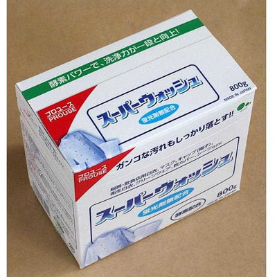 Mitsuei "Super Wash" Мощный стиральный порошок с ферментами для стирки белого белья, 800 г (фото, вид 4)