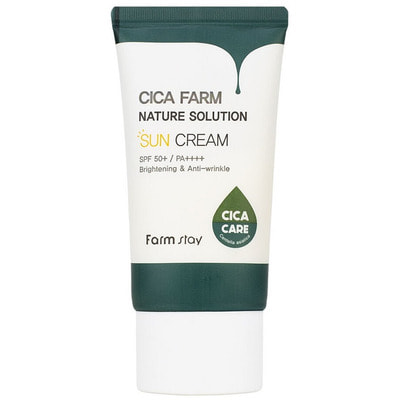 FarmStay "Cica Farm Nature Solution Sun Cream"   , SPF50+ / PA++++, 50 . (,  1)