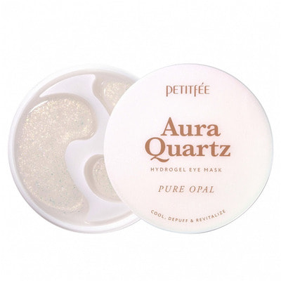 Petitfee "Aura Quartz Hydrogel Eye Mask Pure Opal"          , 40 . (,  1)