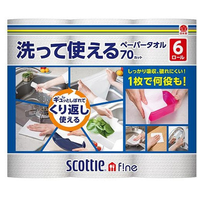 Nippon Paper Crecia Co., Ltd. "Scottie Fine"     - "  1 ", , 70 , 6 . (,  1)