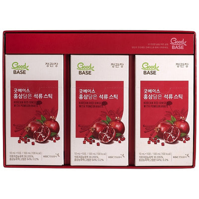 Cheong Kwan Jang "Korean Red Ginseng with Pomegranate Stick"      ,  , 10   30 . (,  1)