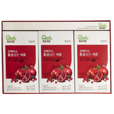 Cheong Kwan Jang "Korean Red Ginseng with Pomegranate" Напиток красного корейского женьшеня с гранатом, 50 мл х 30 пакетиков. (фото, вид 3)