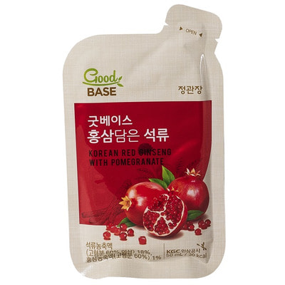 Cheong Kwan Jang "Korean Red Ginseng with Pomegranate" Напиток красного корейского женьшеня с гранатом, 50 мл х 30 пакетиков. (фото, вид 4)