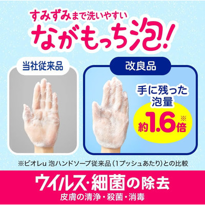 KAO KAO "Biore U - Foaming Hand Soap Citrus" -     ,     , 430 .,  . (,  1)