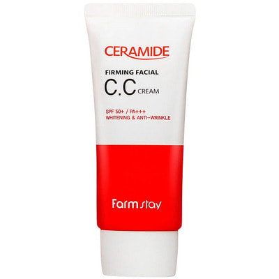 FarmStay "Ceramide Firming Facial CC Cream SPF 50+"     , 50 . (,  1)