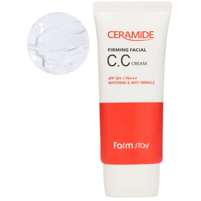 FarmStay "Ceramide Firming Facial CC Cream SPF 50+"     , 50 . (,  3)