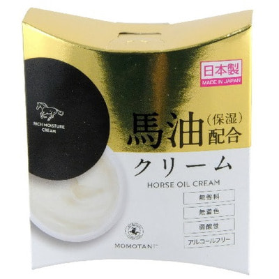 Momotani "Rich Moisture Horse Oil Cream"       , 30 . (,  2)