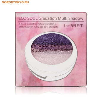 The Saem 05 "ECO SOUL Gradation Multi Shadow"    "Fantastic Purple", 6,5 . (,  3)