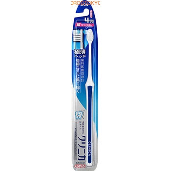 Lion "Clinica Advantage" Суперкомпактная 4-рядная зубная щётка с плоским срезом и тонкой ручкой, мягкая, 1 шт.
