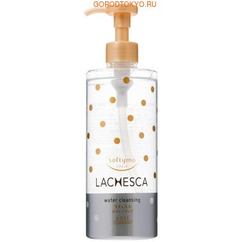 Kose Cosmeport "Softymo Lachesca" Вода для очищения лица и снятия макияжа, без отдушек, красителей, силикона и минеральных масел, 360 мл.