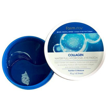 FarmStay "Collagen Water Full Hydrogel Eye Patch"     , ,   , 60 . ()
