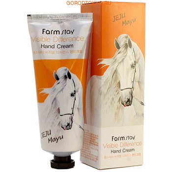 FarmStay "Visible Difference Hand Cream Horse Oil"      , 100 .