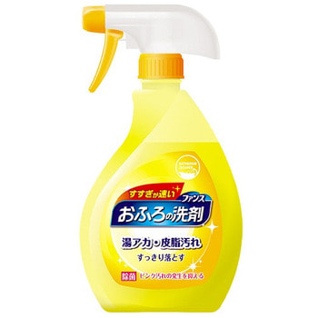Daiichi "Funs" Спрей-пенка чистящая для ванной комнаты, с ароматом апельсина и мяты, 380 мл.