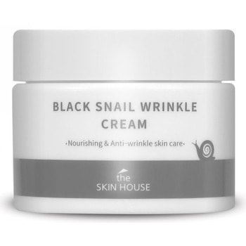 The Skin House "Black Snail Wrinkle Cream" Питательный крем с коллагеном и муцином чёрной улитки, 50 мл.
