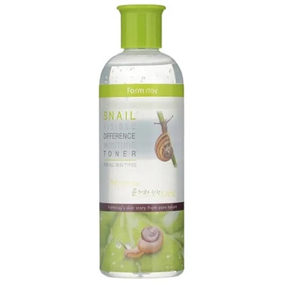 FarmStay "Snail Visible Difference Moisture Toner"     , 350 .