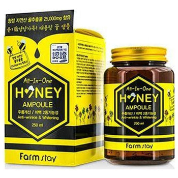 FarmStay "All-In-One Honey Ampoule" Многофункциональная ампульная сыворотка с мёдом, 250 мл.