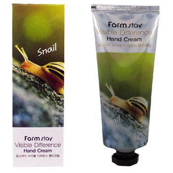 FarmStay "Visible Difference Hand Cream Snail"      , 100 .