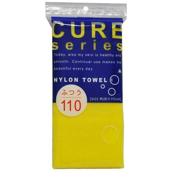 Ohe Corporation «Cure Nylon Towel» (Regular) Массажная мочалка средней жесткости, 28 см. на 110 см. (фото)