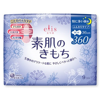 Daio Paper Japan "Elis Megami Slim Super+"         , +,  , 36 , 9 .