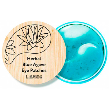 L.Sanic "Herbal Blue Agave Hydrogel Eye Patches" Гидрогелевые патчи с экстрактом голубой агавы, 60 шт.