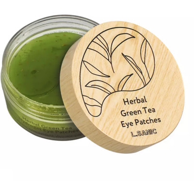 L.Sanic "Herbal Green Tea Hydrogel Eye Patches" Гидрогелевые патчи с экстрактом зеленого чая, 60 шт.
