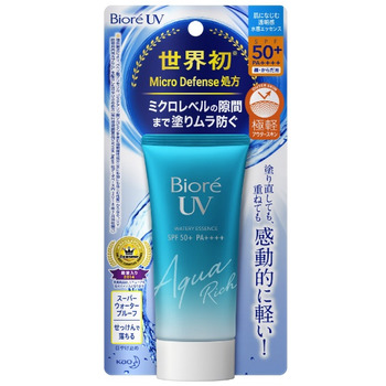 KAO "Biore" UV Aqua Rich" Солнцезащитная увлажняющая эссенция для лица и тела SPF 50+, 50 гр.