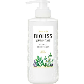 Kose Cosmeport "Salon Style - Bioliss Botanical" Увлажняющий кондиционер для волос с маслом жожоба и арганы, фруктово-цветочный аромат, 480 мл. (фото)