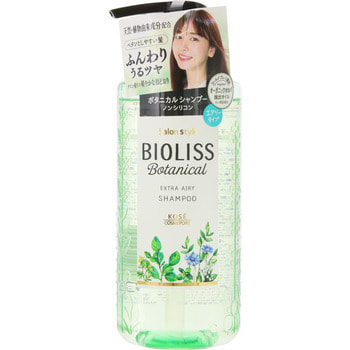 Kose Cosmeport "Salon Style - Bioliss Botanical" Шампунь для придания объема волосам, свежий цитрусовый аромат, 480 мл. (фото)