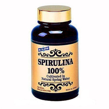 Japan Algae "Spirulina 100%" Спирулина 100%, 750 таблеток по 200 мг.
