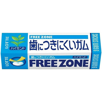 Lotte "Free Zone Mint Gum"  , 9 .