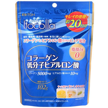 Itoh Kanpo Pharmaceutical "Itocolla" Коллаген с гиалуроновой кислотой, 102 гр.