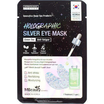 MBeauty "Holographic Silver Green Tea Eye Zone Mask"       , 1 .