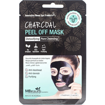 MBeauty "Charcoal Peel Off Mask" -      , 7 .  3 .