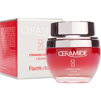 FarmStay "Ceramide Firming Facial Cream" Укрепляющий крем для лица с керамидами, 50 мл.