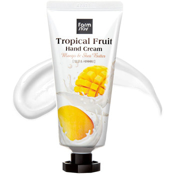 FarmStay "Tropical Fruit Hand Cream Mango & Shea Butter"    " "     , 50 . ()