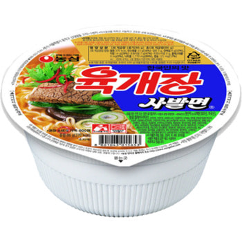 Samyang "Bowl noodle soup - Yukgaejang ramen"      , 86 .
