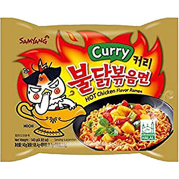 Samyang "Hot chicken flavor ramen Carri"       , 140 .
