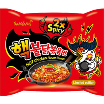 Samyang "Hot chicken flavor ramen 2 spicy"    ,  , 140 .
