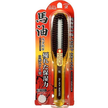 Ikemoto "Du-Boa Horse Oil Damage Care Brush" Щетка для поврежденных волос с лошадиным маслом.