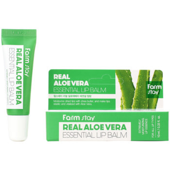 FarmStay "Real Aloe Vera Essential Lip Balm"      , 10 . ()