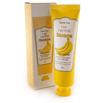 FarmStay "I Am Real Fruit Banana Hand Cream"      , 100 .
